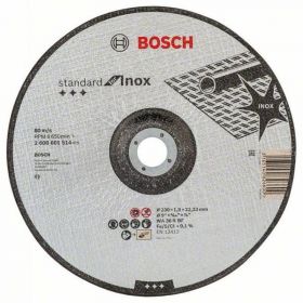 25 db rozsdamentes acél Vágótárcsa készlet Bosch 230 x1,9 mm - 2608601514